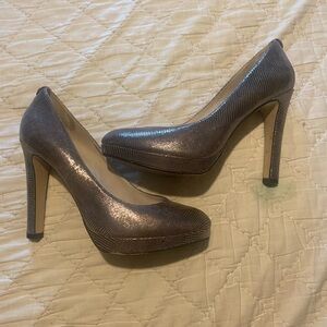 Michael Kors Metallic High Heels